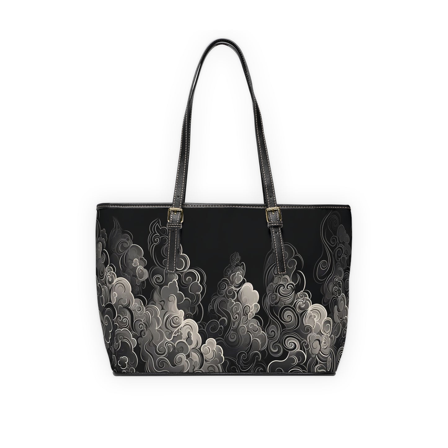 Ethereal Cloud Leather Shoulder Bag